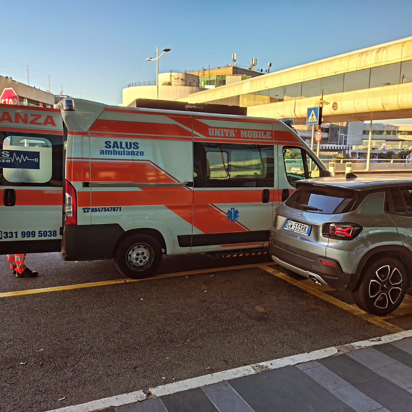 Medical escort flight